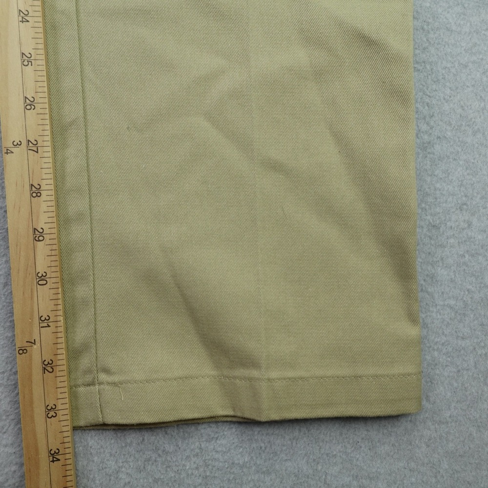 Dickies Pants Mens 38x33 Khaki‎ Original Fit 874 Straight Leg Workwear Chino - Picture 9 of 12